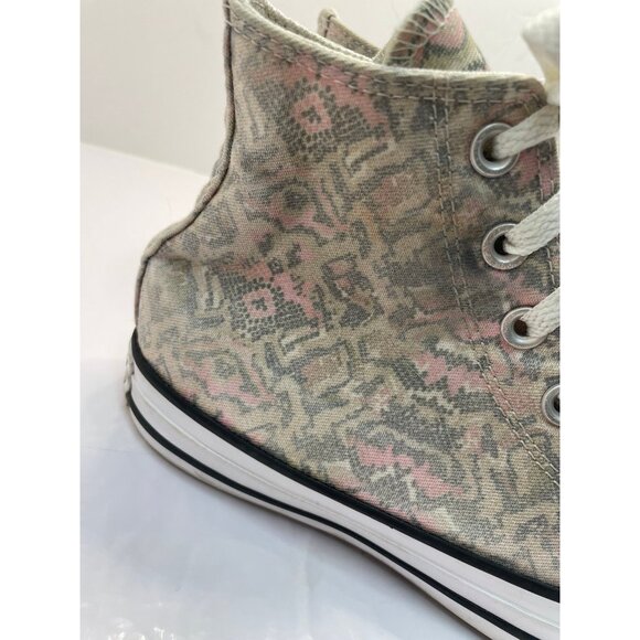 Converse Chuck Taylor Hi Top Snake Print Sneakers Size 7 - Picture 5 of 9